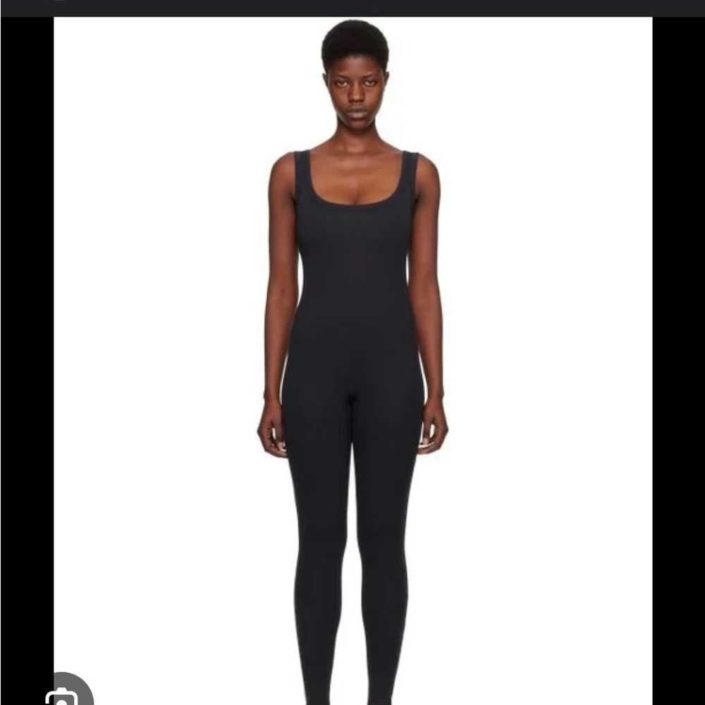SKIMS Black Jumpsuit